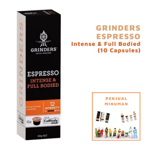 Jual Grinders ESPRESSO Capsules 80gr (1 Pack Isi 10 Kapsul) Caffitaly