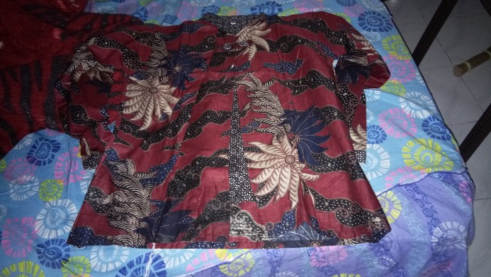 Atasan Batik Blouse Seragam Batik Solo Batik Kantor Baju Batik Wanita Bd 187