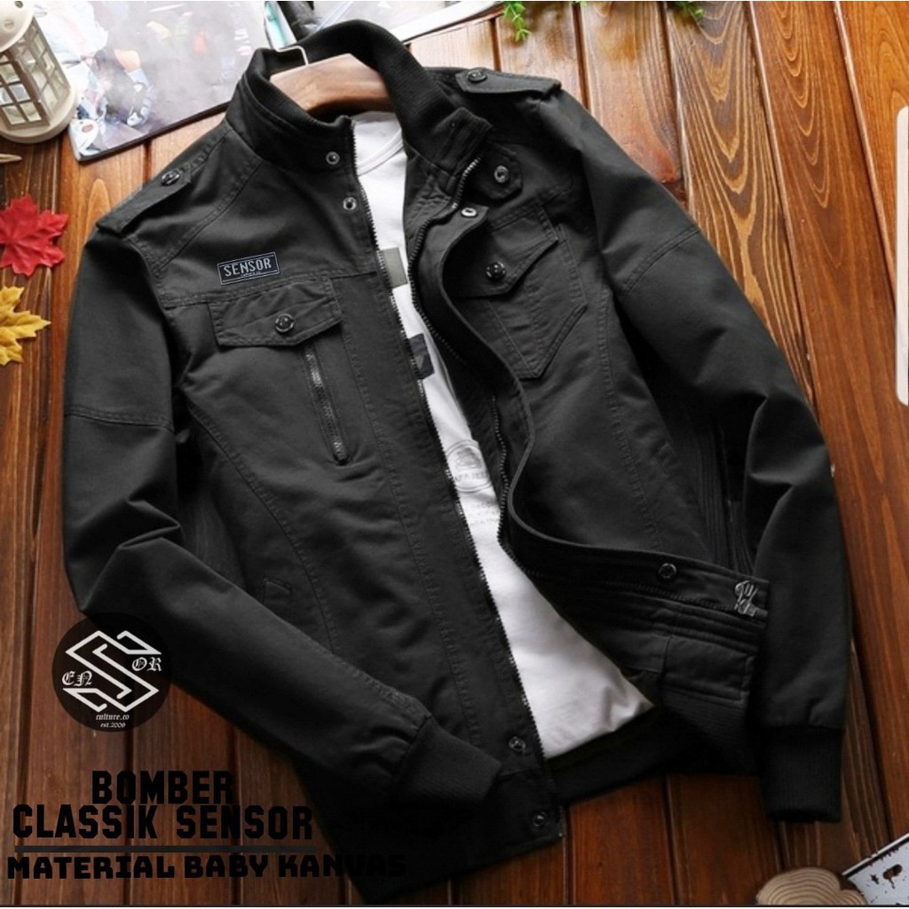Jaket pria IKC 002 distro cbr six Bandung hoodie dua sisi bolak balik keren grosir pakaian pria H0D7-Hitam ( Classik )
