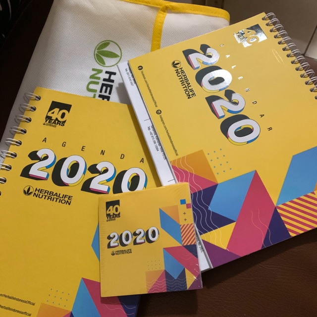 

Kalender Agenda Note 2020 Herbalif* Nutrisi