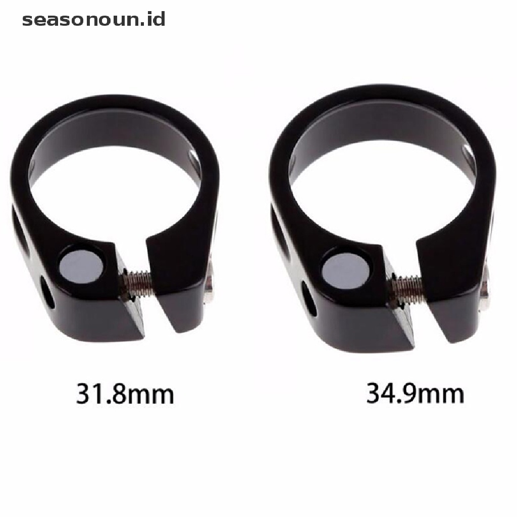 (seasonoun) Klem Penjepit Seatpost Sepeda Gunung Ukuran 31.8 / 34.9mm