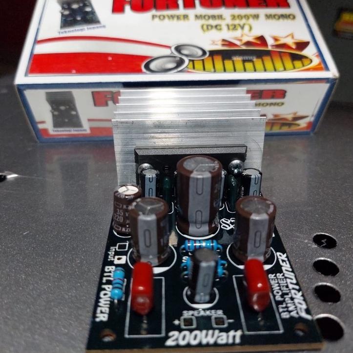 Menarik.. kit power MOBIL 12V BTL 200 WATT FORTUNER
