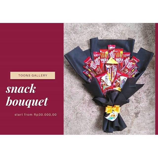 

KADO WISUDA ULTAH BUKET SNACK