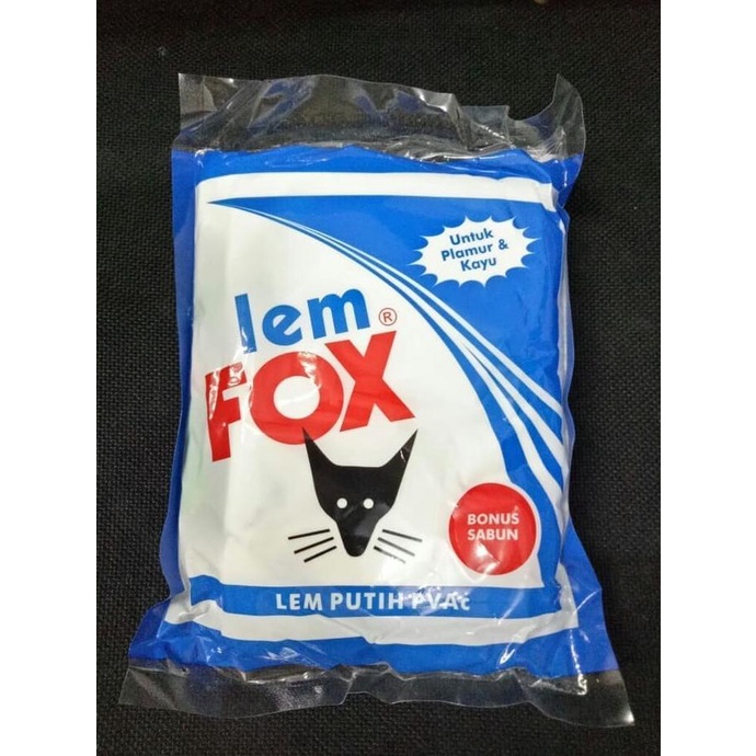 

Lem Kayu 600 Gram / Lem Fox Bungkus / Lem Putih Bungkus