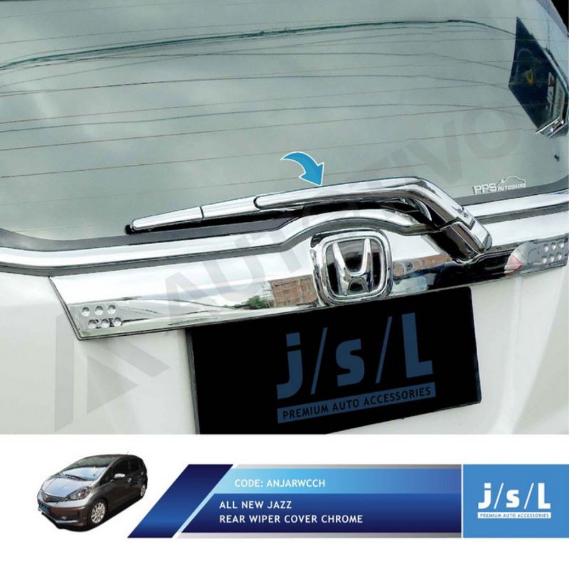 cover wiper Honda Jazz 2008-2013 chrome jsl