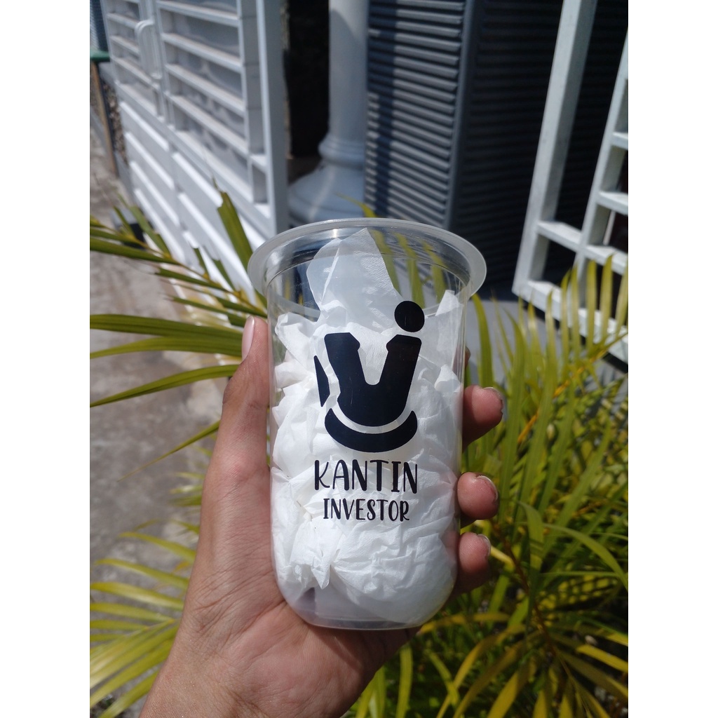 

sablon cup oval 14 oz 16oz termurah hokaku