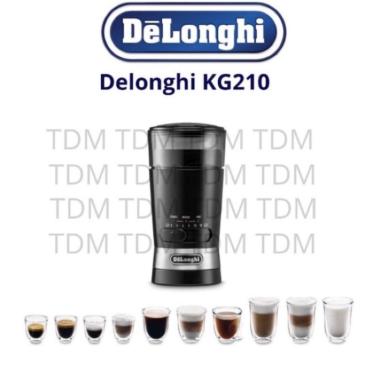 Grinder Kopi Delonghi KG 210 / Mesin penggiling Biji kopi Delonghi KG210 / Coffee grinder Delonghi