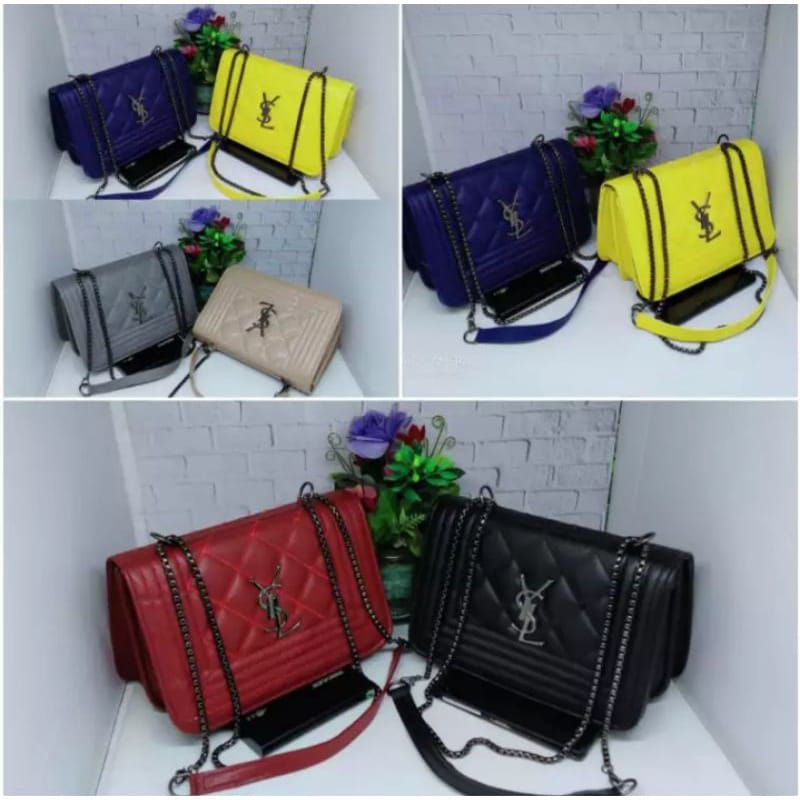 Tas Slempang Wanita sYL Bordir Halus.//fashion Wanita//fashion kekinian//