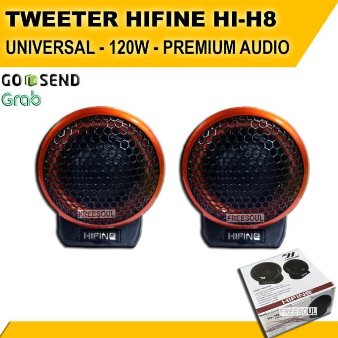 READY Tweeter Mobil HIFINE H1-H8 - Speaker Audio Mobil - Premium Quality