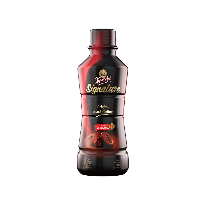 

Kapal Api Coffee Drink Signature Orginal Black Coffee 200Ml - Alhanan/04