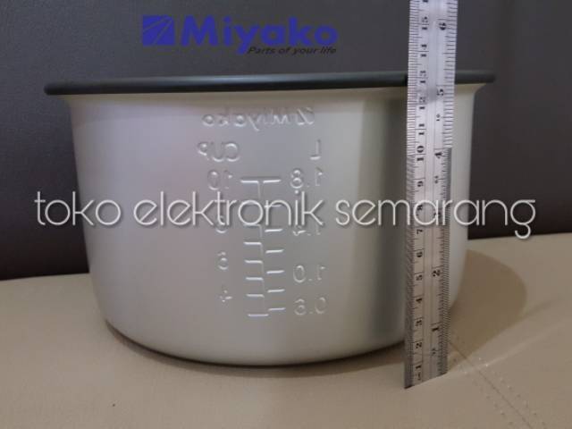 PANCI MAGICO COM PANCI MAGIC JAR  TEFLON MIYAKO 1.8L TINGGI 13CM ORIGINAL MCM 528 507 508 509 638