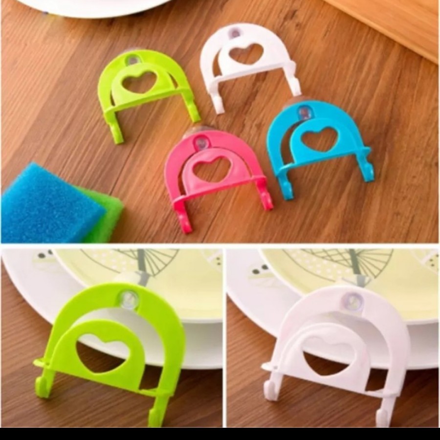 Sponge holder spons cuci piring praktis tempat sabun sabut dapur mandi