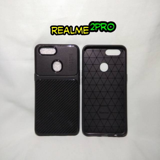 Case Realme 2 Pro / Realme 2pro / Realme2pro New Fiber Carbon Auto Focus Softcase