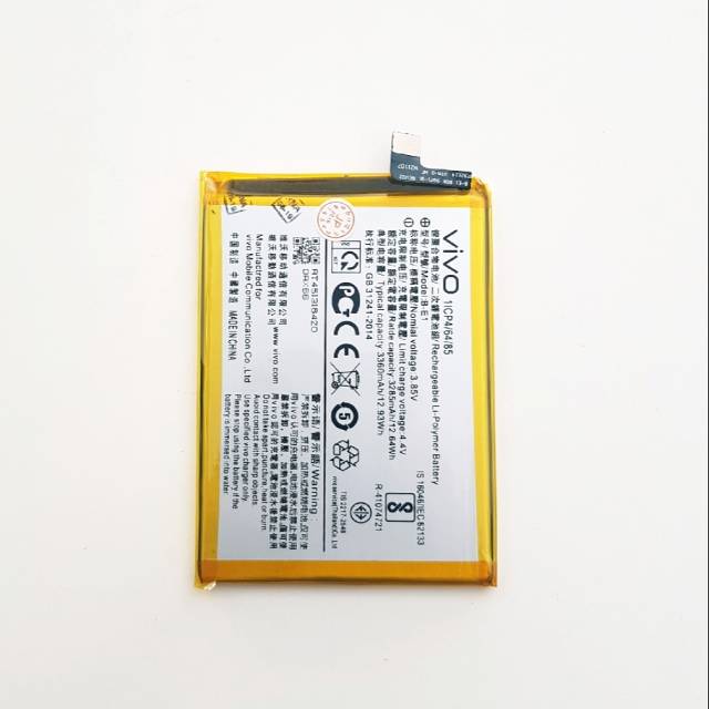 Baterai Original Vivo Y71 1724 Batre Batrei Batrai B E1 Shopee Indonesia