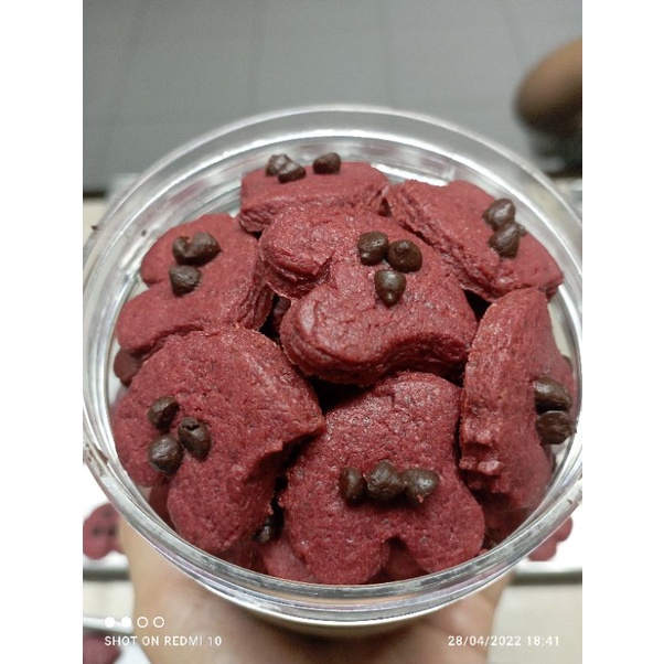 

Red Velvet Cookies Kukis Kue Kering