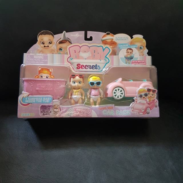 baby secrets car pack