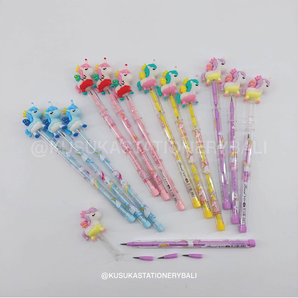 

BENZIA G-211 MAGICAL UNICORN PENSIL PELURU