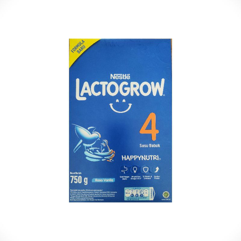 

Lactogrow 4 Vanila Madu 1kg & 750g