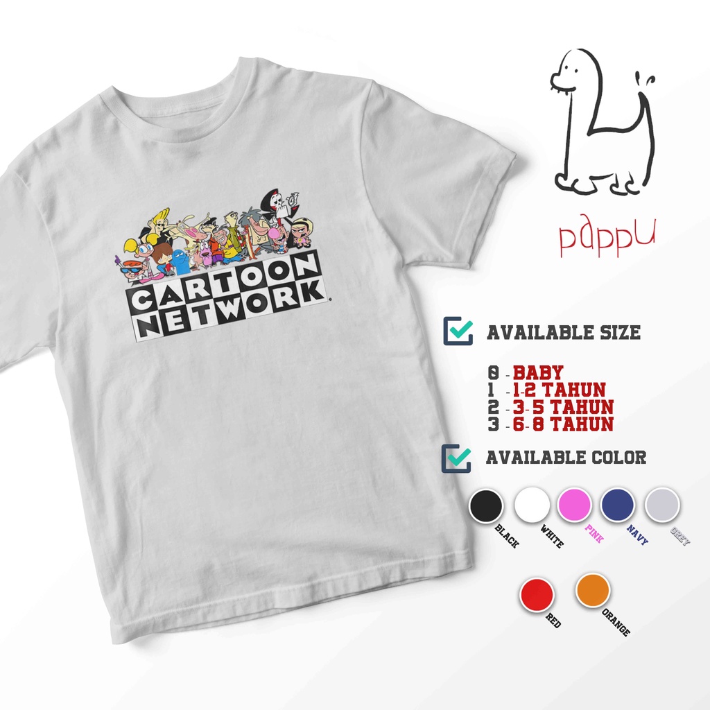 C/437 Kaos Anak Cartoon Network Kids Premium T-Shirt