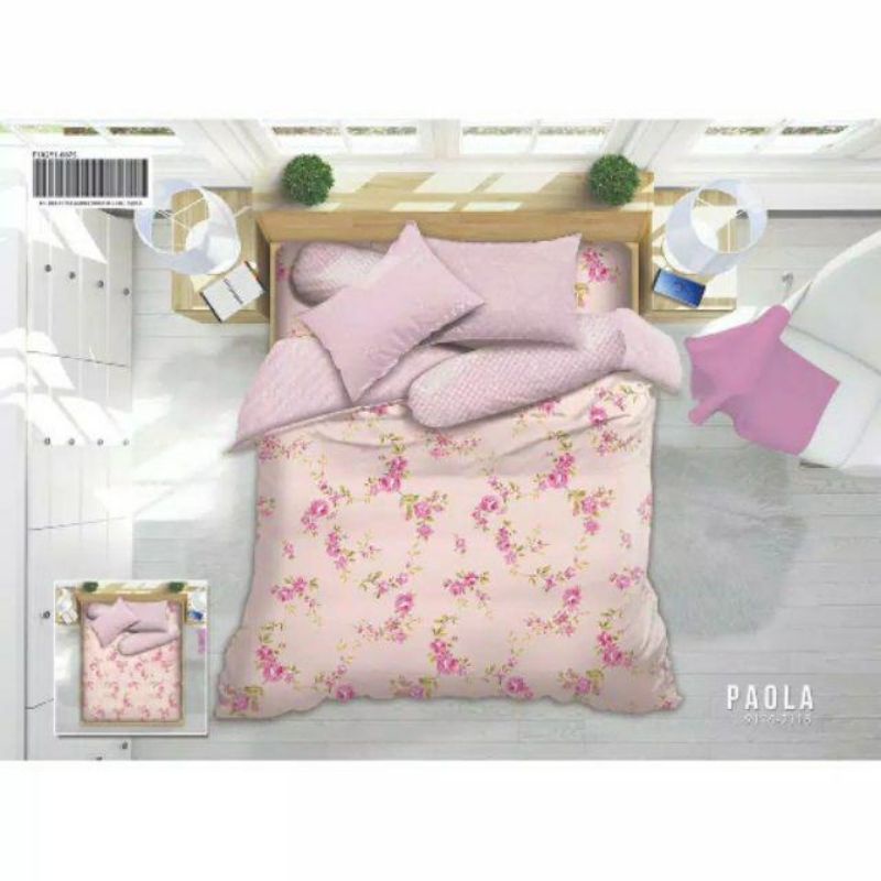 SPREI MY LOVE QUEEN 160X200CM - PAOLA
