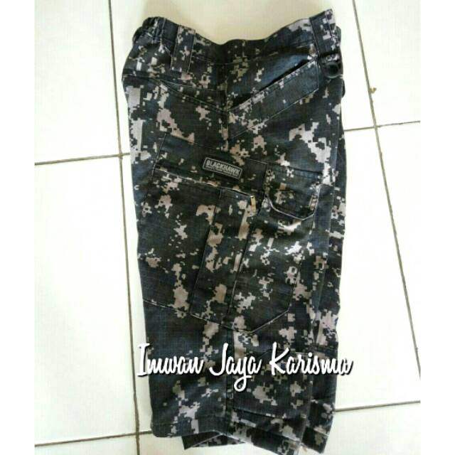 Celana Blackhawk Pendek Loreng Navy Seal