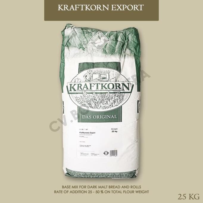 

Kraftkorn Mix Export - ( Eceran ) 1 Kg - Tepung Roti Export New