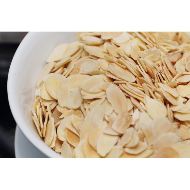 

Raw Almond Sliced 100gr (Irisan Kacang Almond)