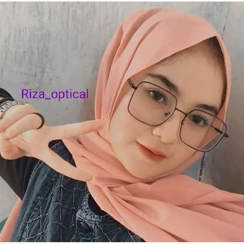 KACAMATA MINUS KOTAK|KACAMATA WANITA|KACAMATA PHOTOCROMIC| 7335