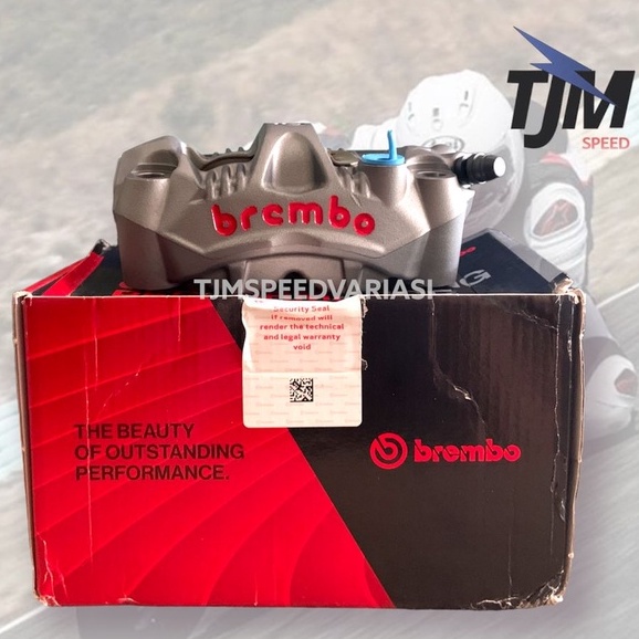 KALIPER / CALIPER BREMBO GP4RS 108MM KANAN FOR ZX25R UNIVERSAL ORI ITALY
