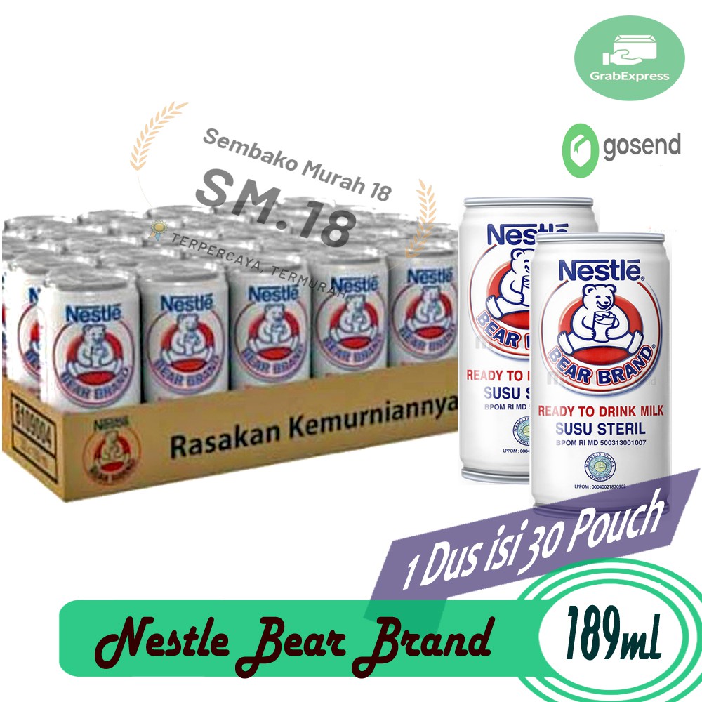 SUSU BERUANG BEAR BRAND /GROSIR TERMURAH PER DUS