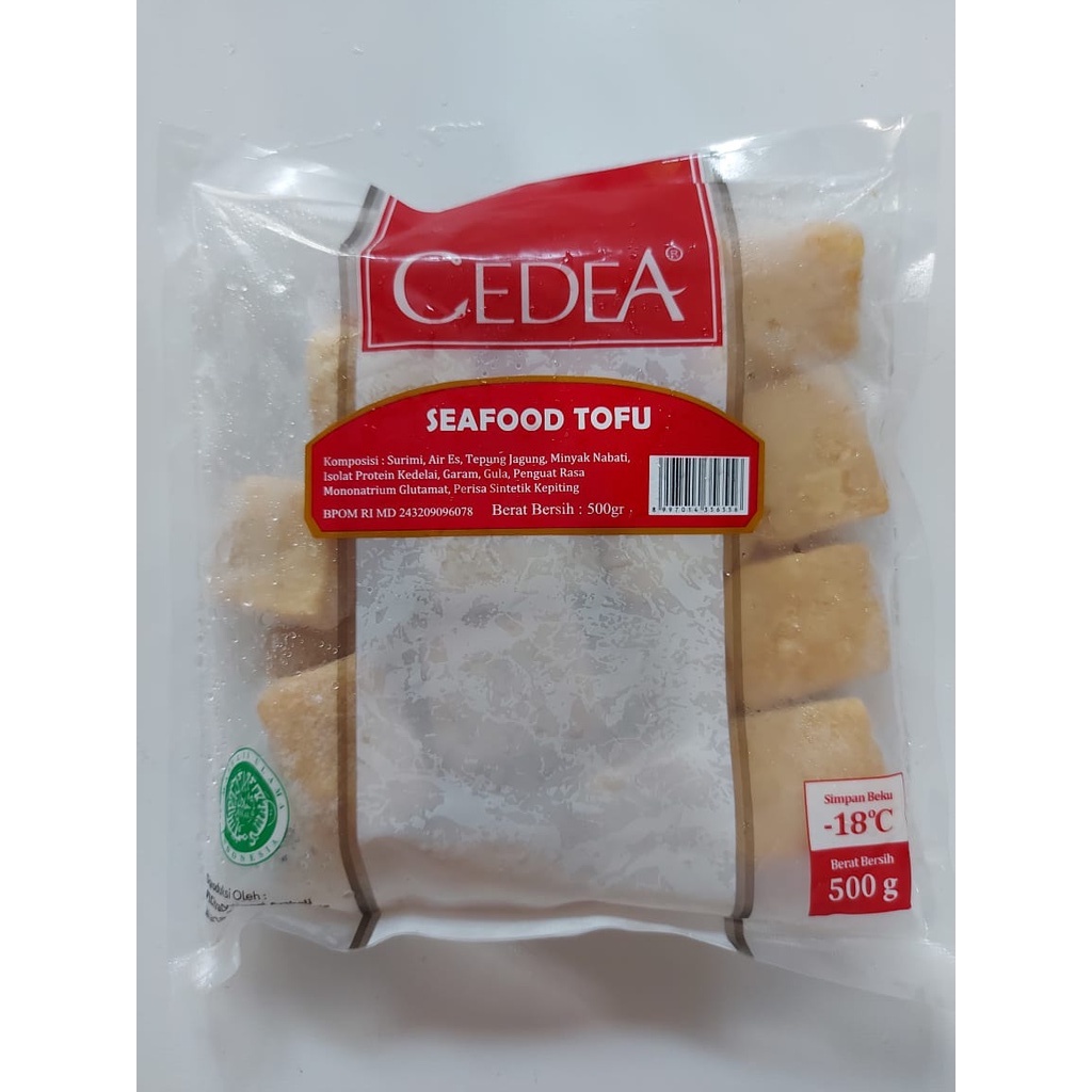 

CEDEA PREMIUM SEAFOOD TOFU 500GR