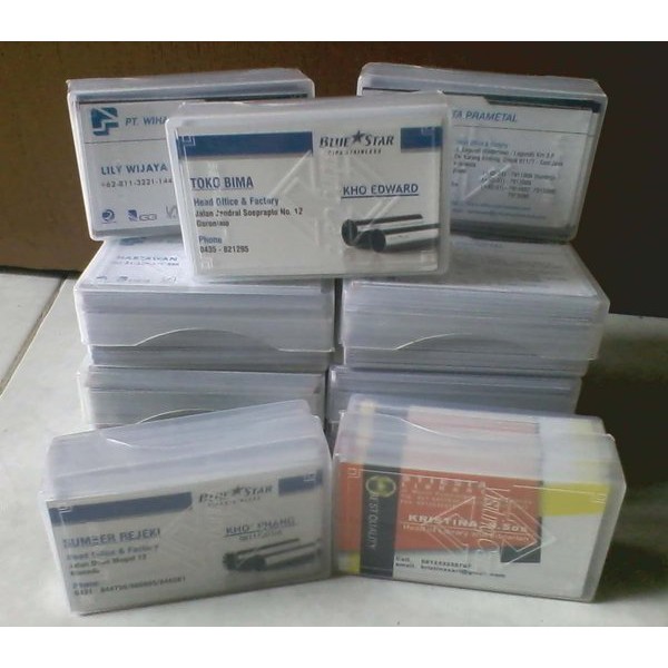 

Cetak KARTU NAMA, 1 kotak isi 100 pcs