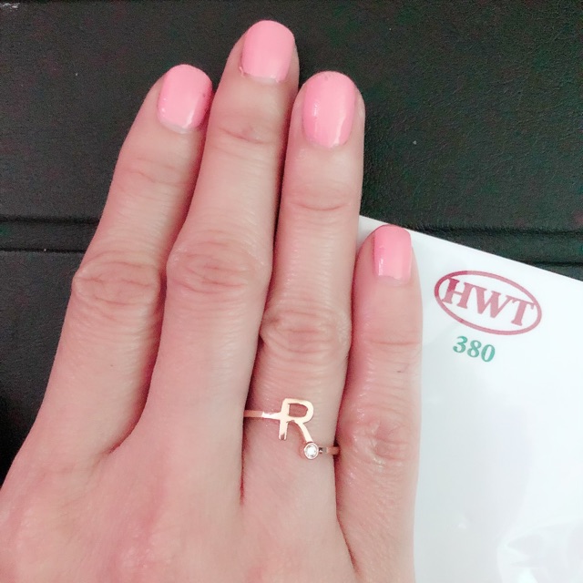 Cincin Huruf HWT - R 13