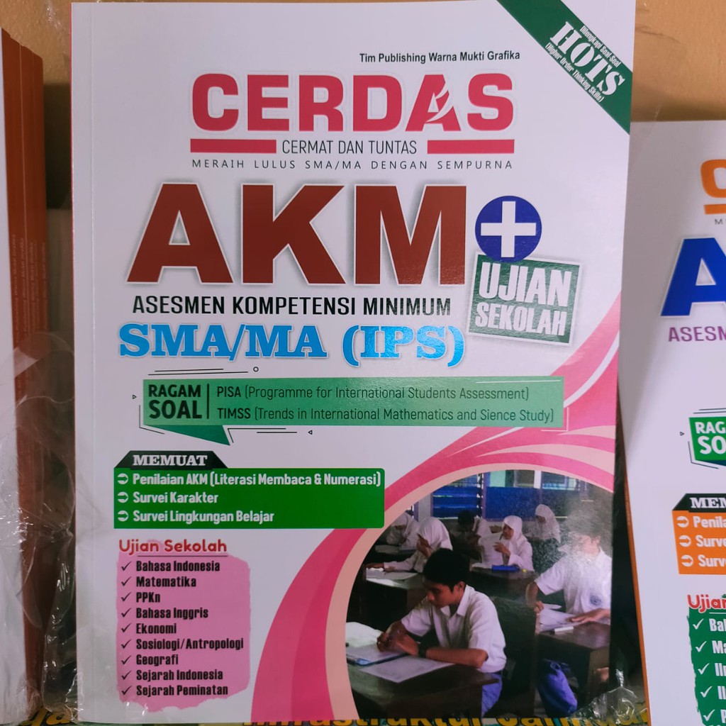 Buku Text Latihan Soal Akm Asesmen Kompetensi Minimum Sd Mi Smp Mts Sma Ma Edisi Terbaru Tahun 2021 Shopee Indonesia