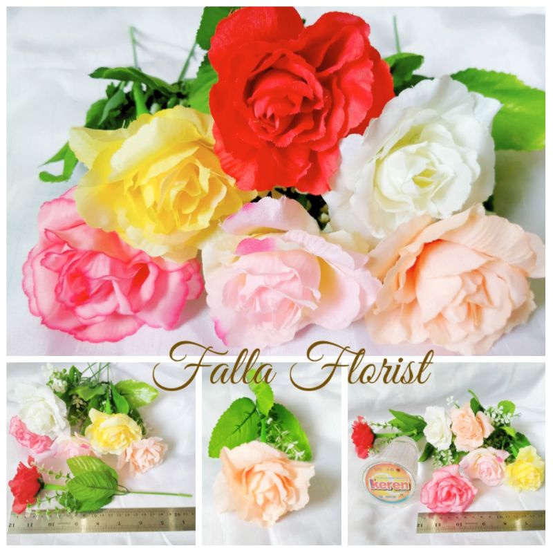 Rose Holland artificial hiasan mahar hantaran seserahan pernikahan hampers DIY dll