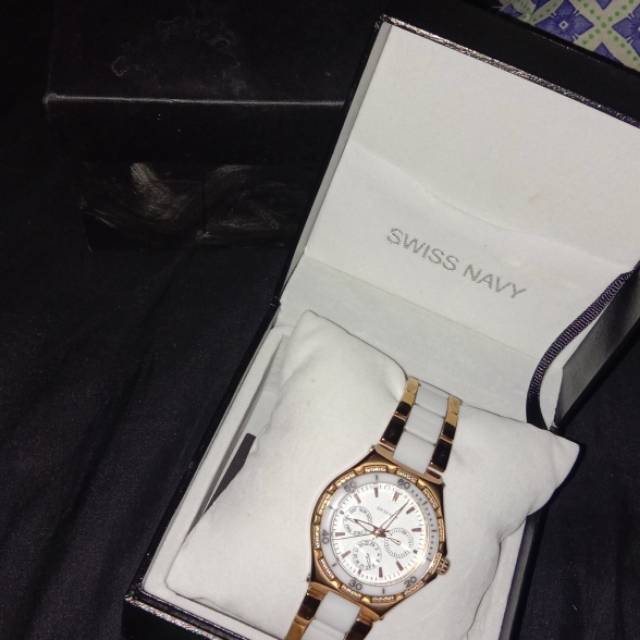 Preloved Jam Tangan Swiss Navy Original