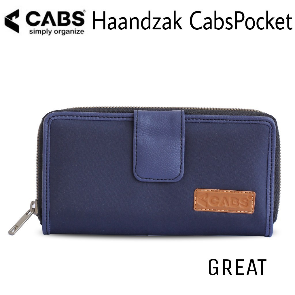 CABS POCKET GREAT - NAVY (DOMPET HPO WANITA)