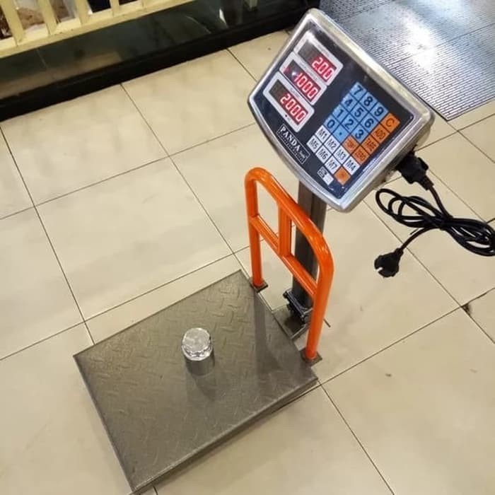 Timbangan Duduk Digital Barang / logistik panda 100 kg DS