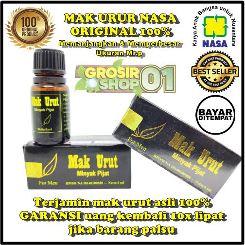 Mak Urut nasa Original bergaransi keasliannya ( Privasi merek ) Minyak Pijat Herbal