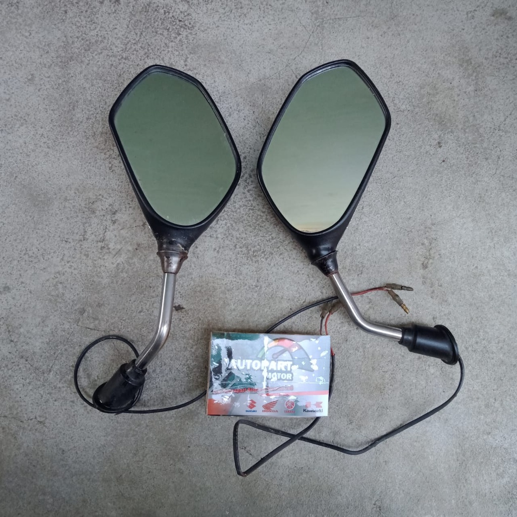 Sepasang spion kaca Honda Supra x 125 original