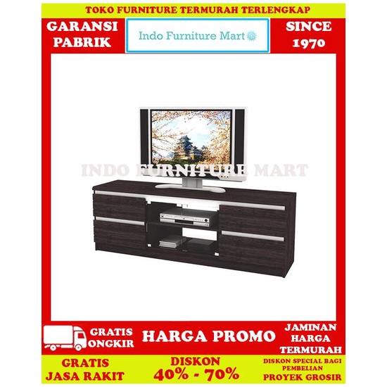 Meja Tv Rak Tv Minimalis Lemari Pendek Buffet Bufet Expo Vr 7229