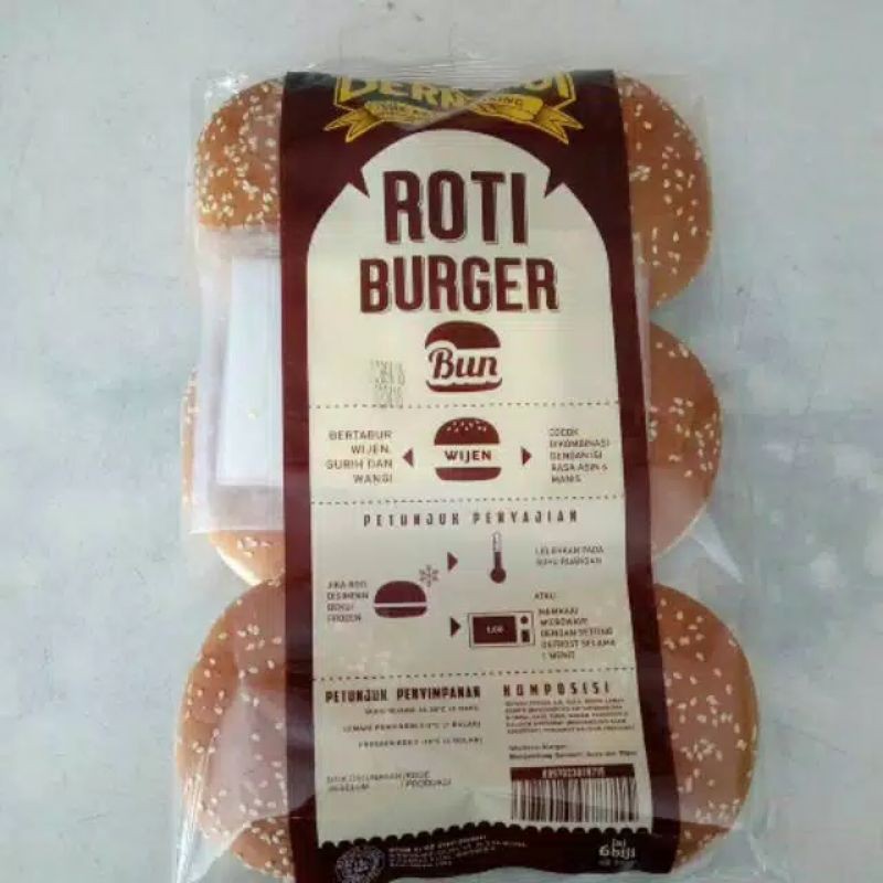 

Bernardi roti burger bun isi 6pcs