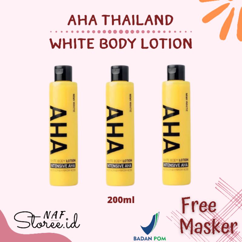 [SIAP KIRIM] AHA LOTION THAILAND / LOTION AHA THAILAND