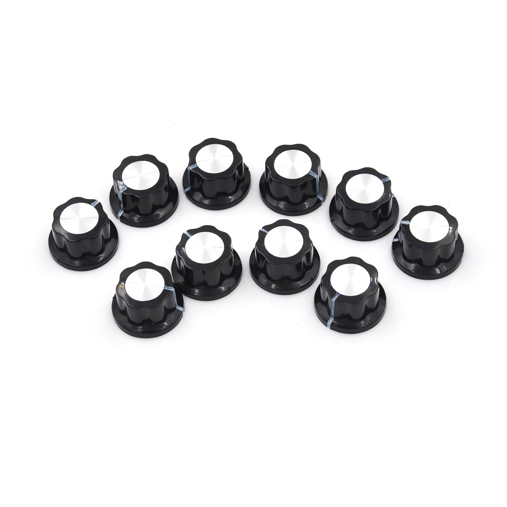 10pcs Potentiometer Putar Diameter 6mm