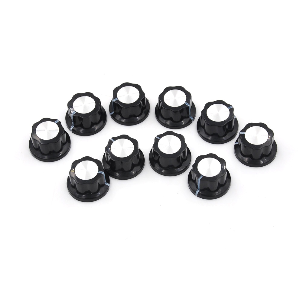 10pcs Potentiometer Putar Diameter 6mm