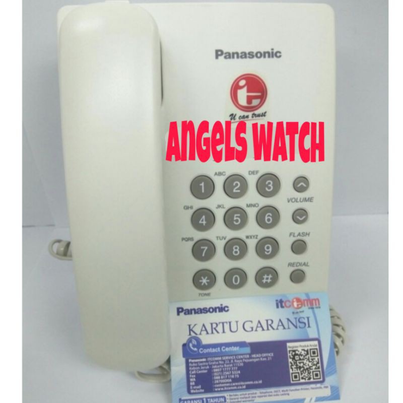 angelswatch pesawat telepon rumah panasonic KX-TS505MX best seller  telepon panasonic Ts 505