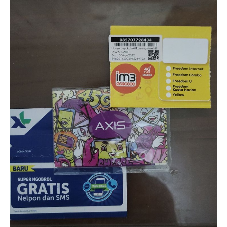 Kartu Perdana Bekas OTP Gojek