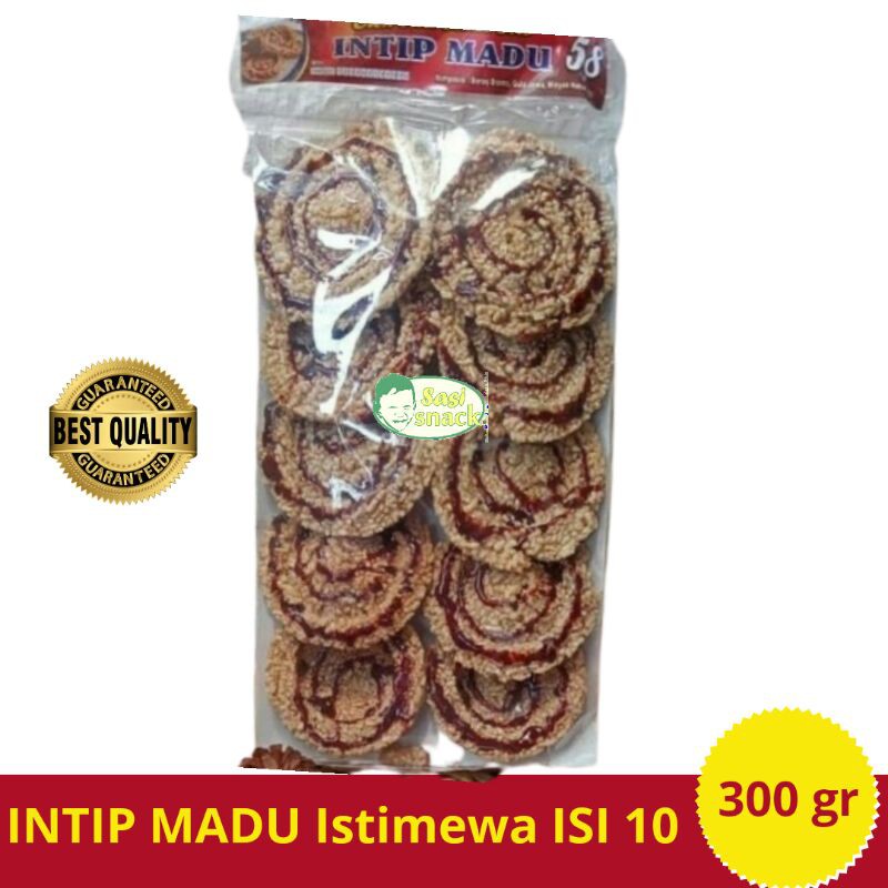 INTIP MADU Istimewa Khas Solo isi 10