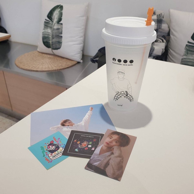 Reusable Cup + Cup Holder Chenle NCT Dream Birthday Event