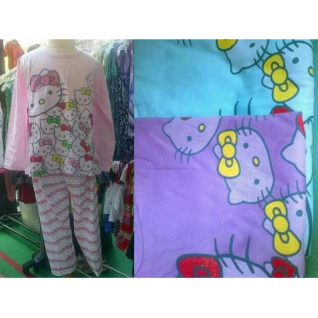 BAJU TIDUR ANAK HELLO KITTY